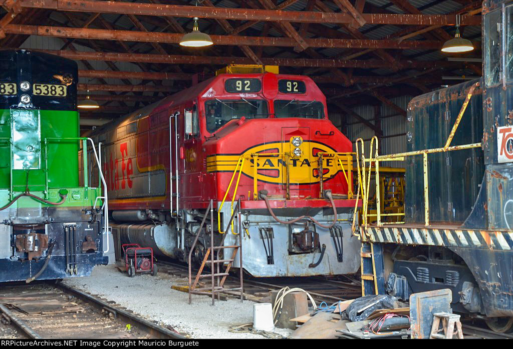 Atchison Topeka & Santa Fe Railroad FP45